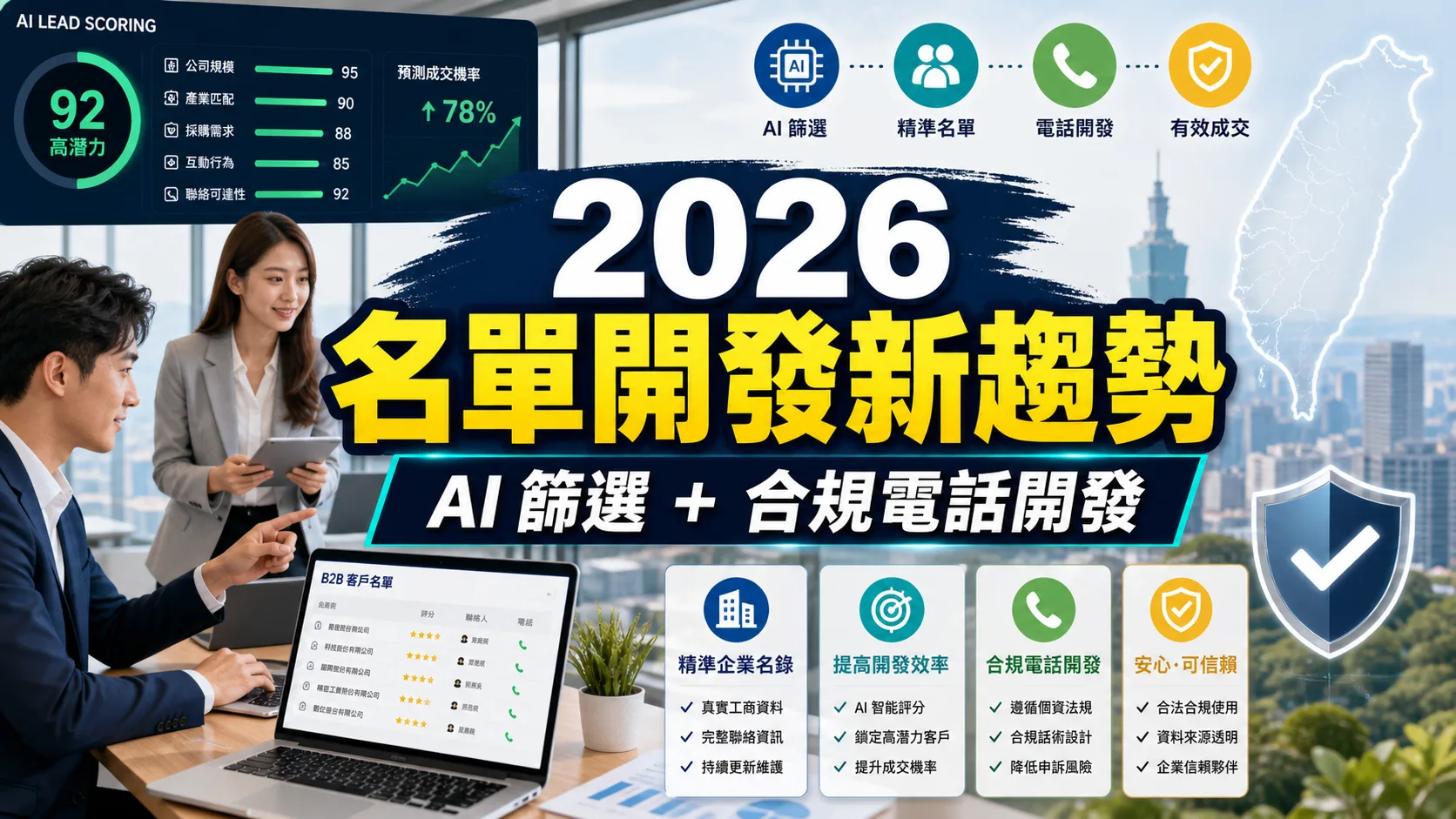 AI名單開發